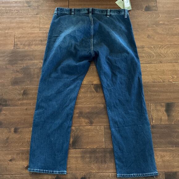 Goodfellow & co. Men's 365 Adaptive Seated Fit Relaxed Leg Jeans Blue Size 40x30 - Picture 3 of 10